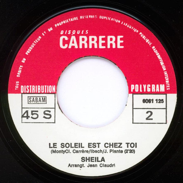 Sheila (5) : Julietta (7", Single)