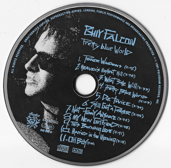 Billy Falcon : Pretty Blue World (CD, Album)