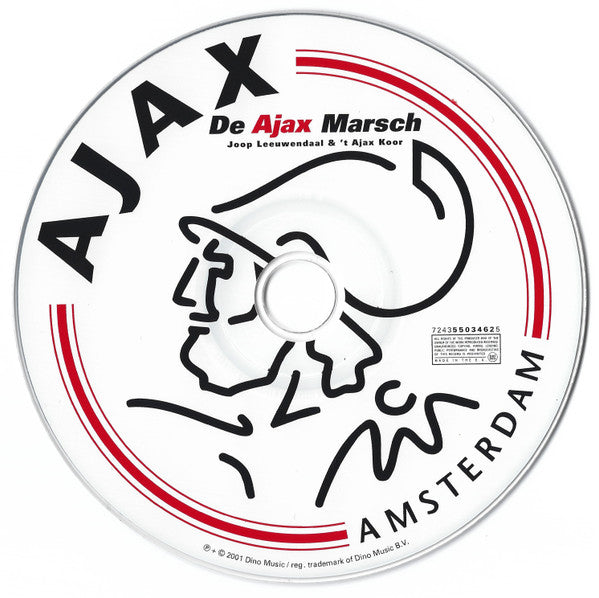 Jaap Leeuwendaal & 't Ajax Koor : De Ajax Marsch (CD, Single)