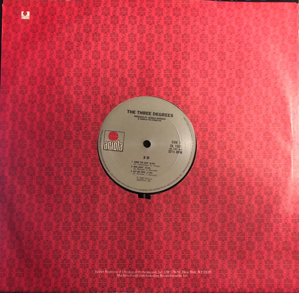 Three Degrees* : Three D (LP, Album, Pit)