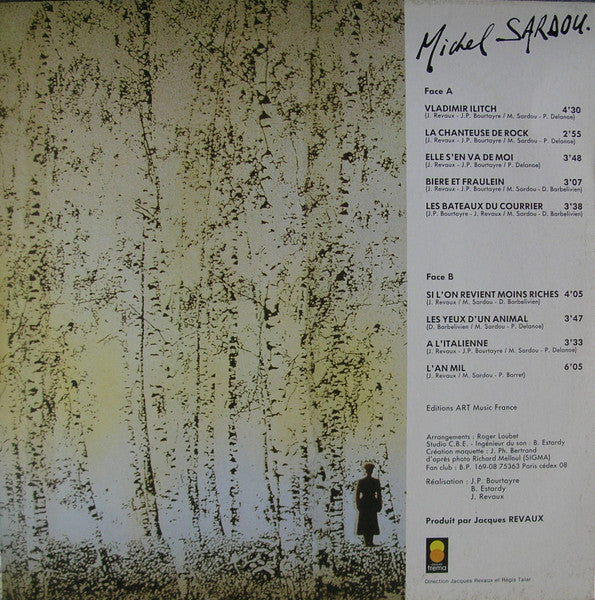 Michel Sardou : Vladimir Ilitch (LP, Album, Dis)