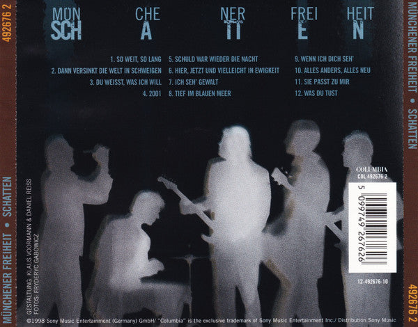 Münchener Freiheit : Schatten (CD, Album)