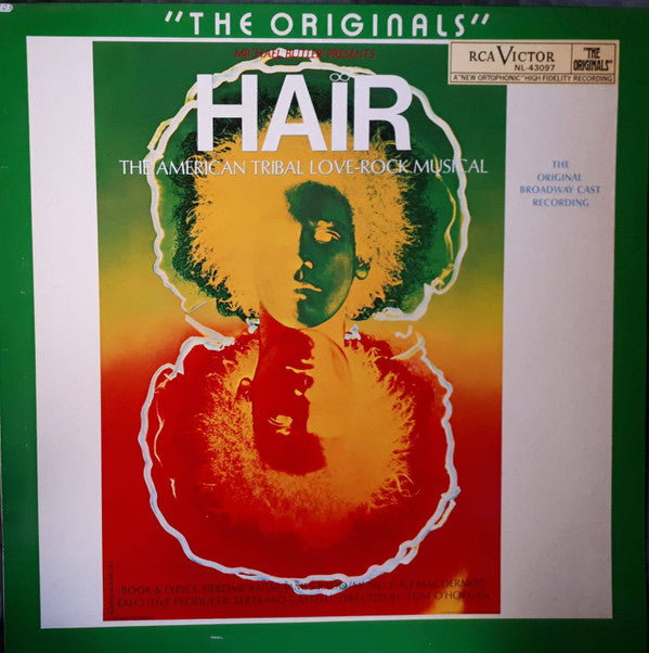 Various : Hair - The American Tribal Love-Rock Musical - The Original Broadway Cast Recording (LP, Album, RE)