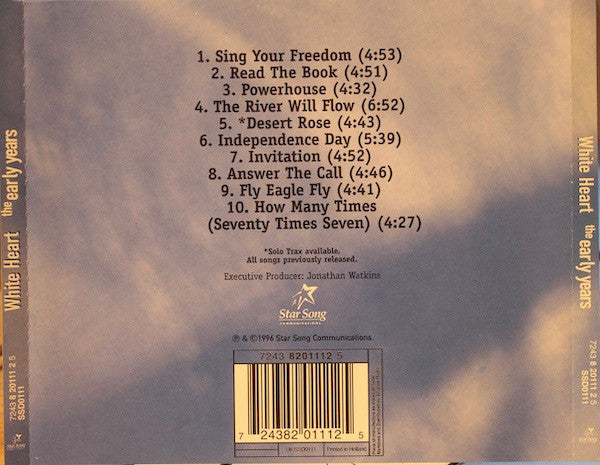 White Heart : The Early Years (CD, Comp)