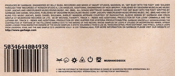 Garbage : You Look So Fine (CD, Mini, Single, Ltd)