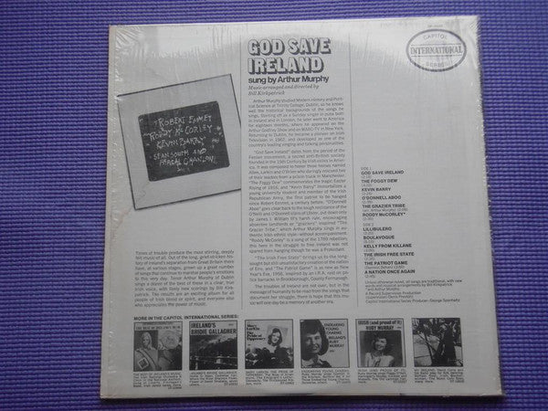 Arthur Murphy (2) : God Save Ireland (Traditional Songs Of The Irish Resistance) (LP, Album)