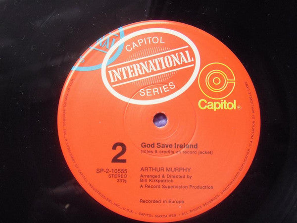 Arthur Murphy (2) : God Save Ireland (Traditional Songs Of The Irish Resistance) (LP, Album)
