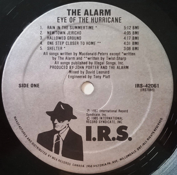 The Alarm : Eye Of The Hurricane (LP, Album)