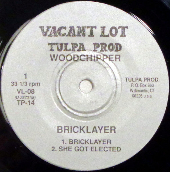 Woodchipper : Bricklayer EP (7", EP)