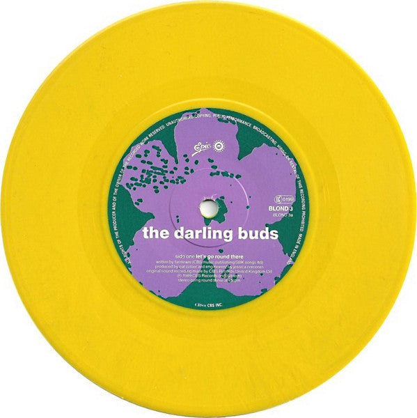 The Darling Buds : Let's Go Round There (7", Single, Ltd, Yel)