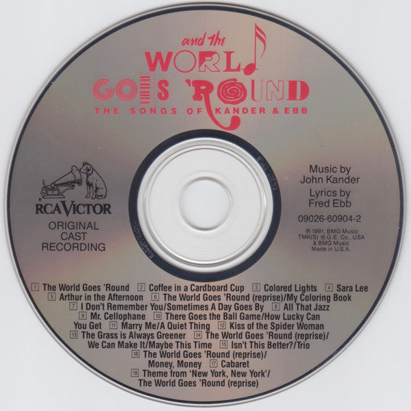 Kander And Ebb : And The World Goes 'Round: The Songs Of Kander & Ebb (Original Cast) (CD, Album)