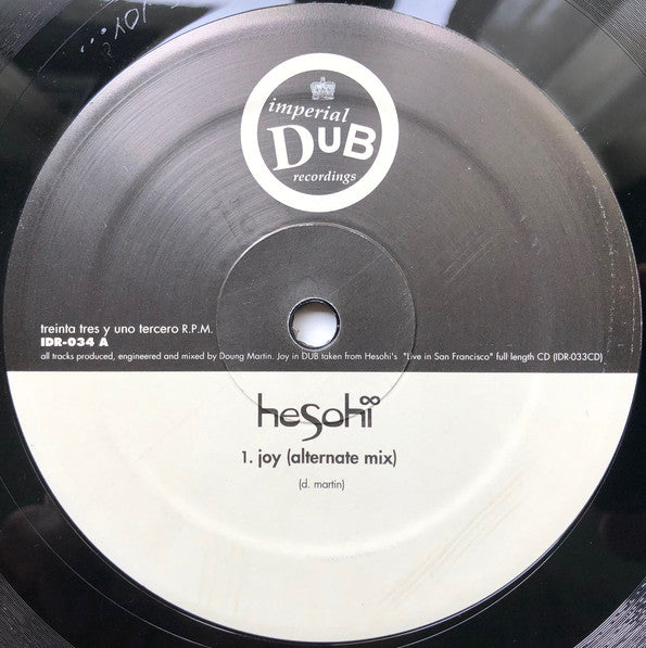 Hesohï* : Joy (12")