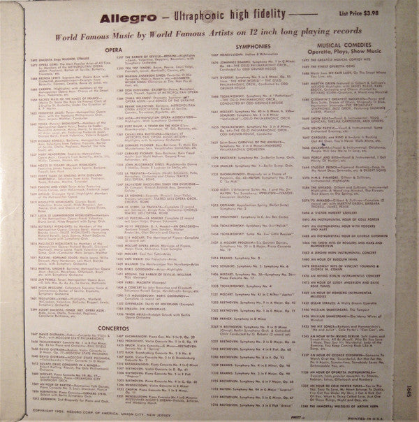 Various : Porgy And Bess (LP, Comp)