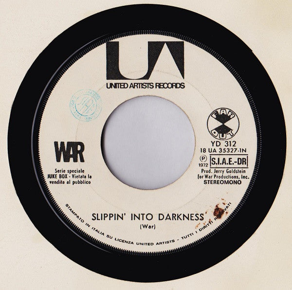 Canned Heat / War : Rockin' With The King / Slippin' Into Darkness (7", Jukebox)