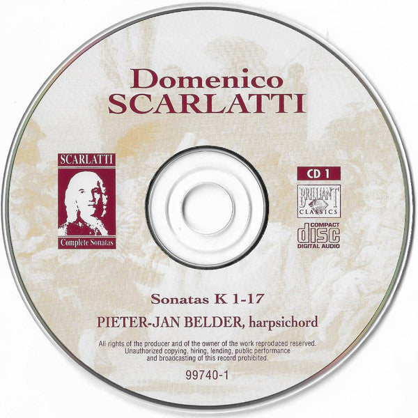 Domenico Scarlatti, Pieter-Jan Belder : Sonatas K 1 - 48 (3xCD, Album)