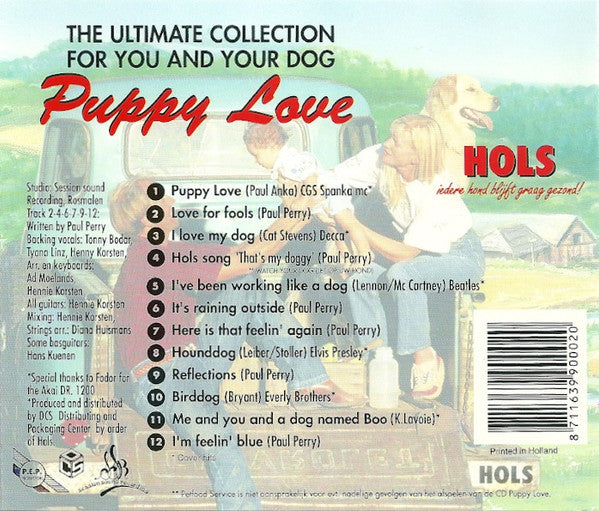 Paul Perry (3) : Puppy Love (The Ultimate Collection For You And Your Dog) (CD, Album)