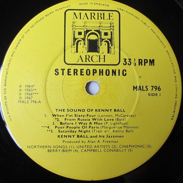 Kenny Ball And His Jazzmen : The Sound Of Kenny Ball (LP, Comp)