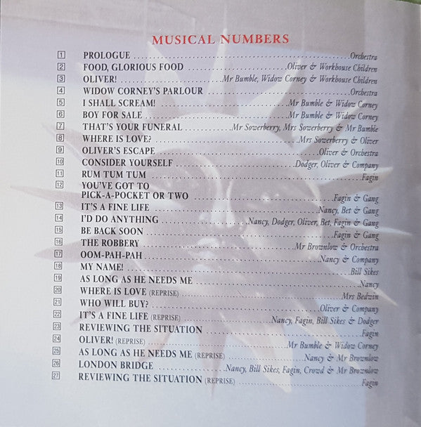 Lionel Bart, "Oliver!" 1994 London Palladium Cast : Oliver! (The 1994 London Palladium Cast Recording) (CD, Album)