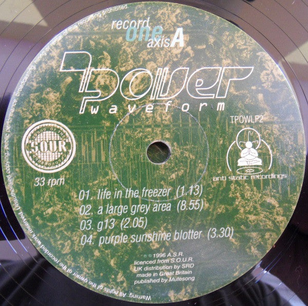 TPower* : Waveform (2x12", Album)