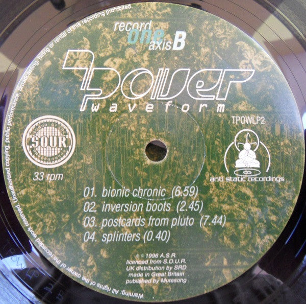 TPower* : Waveform (2x12", Album)