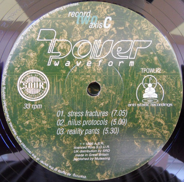 TPower* : Waveform (2x12", Album)