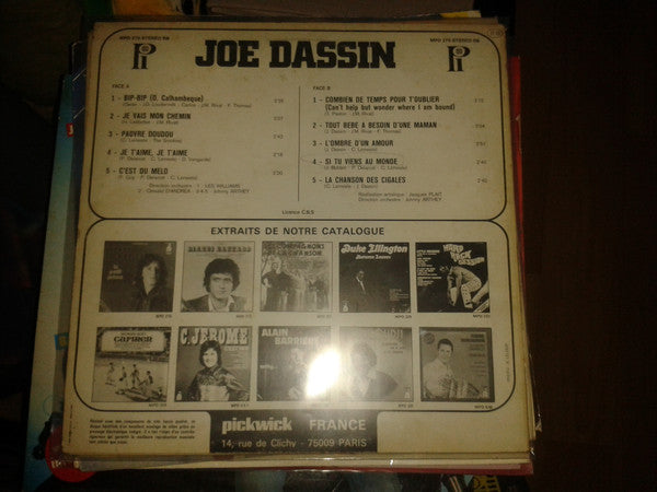Joe Dassin : Enregistrements Originaux (LP, Comp)