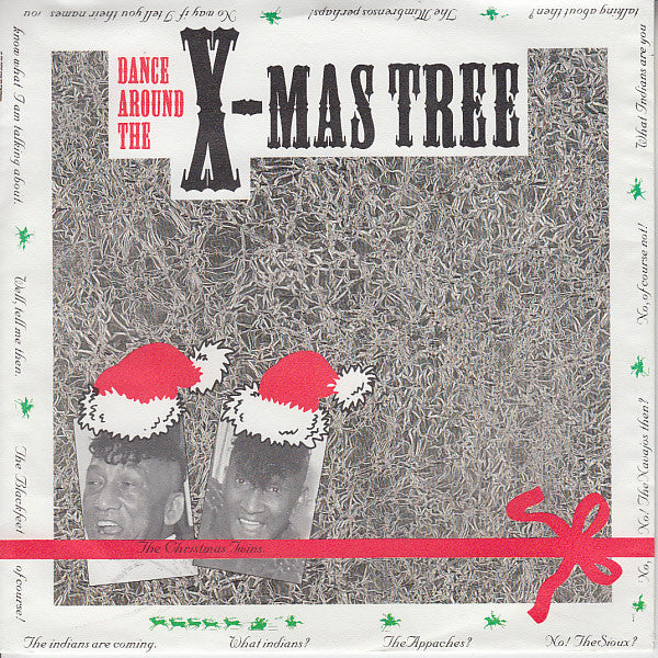 The Christmas Twins : Dance Around The X-mas Tree (7", Single)