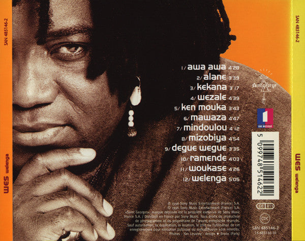 Wes : Welenga (Conscience Universelle) (CD, Album)