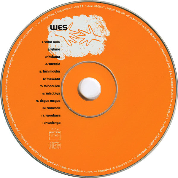 Wes : Welenga (Conscience Universelle) (CD, Album)