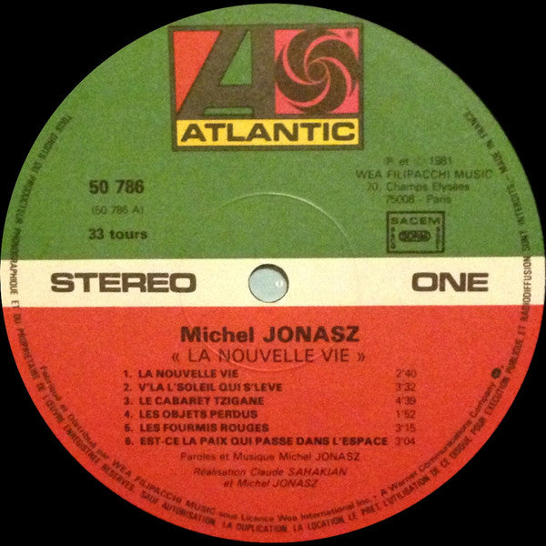 Michel Jonasz : La Nouvelle Vie (LP, Album)