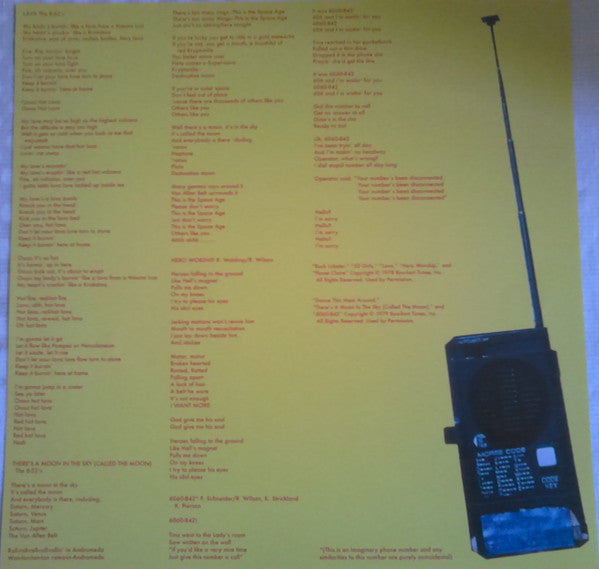 The B-52's : The B-52's (LP, Album, Ltd, Num, RE, Yel)