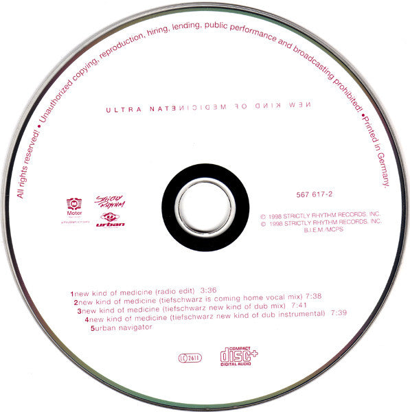 Ultra Naté : New Kind Of Medicine (CD, Enh)