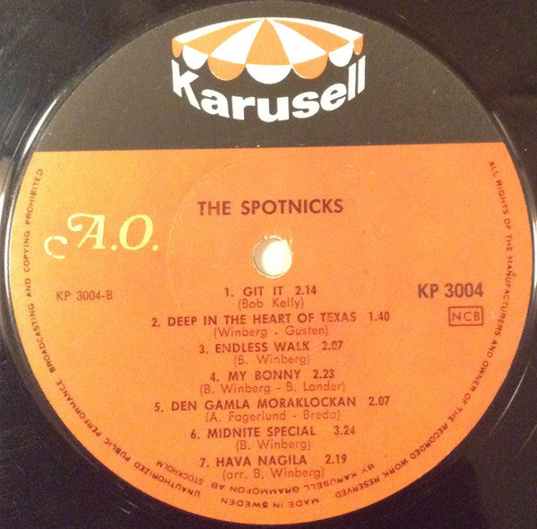 The Spotnicks : The Spotnicks (LP, Comp, RE)
