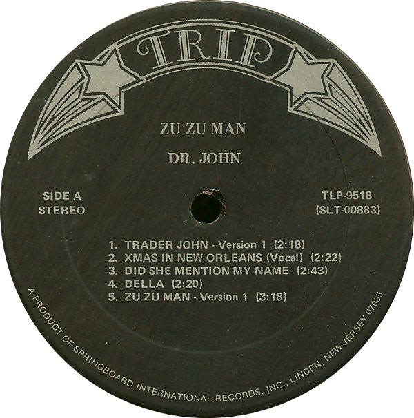 Dr. John : Zu Zu Man (LP)