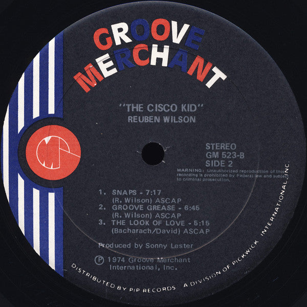 Reuben Wilson : The Cisco Kid (LP, Album, RP)