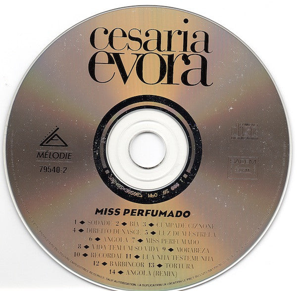 Cesaria Evora : Miss Perfumado (CD, Album)