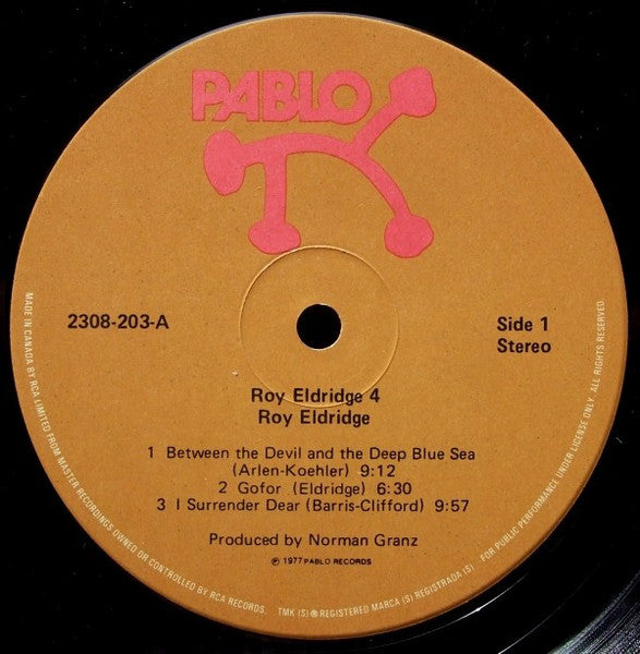 Roy Eldridge 4 : Montreux '77 (LP, Album)