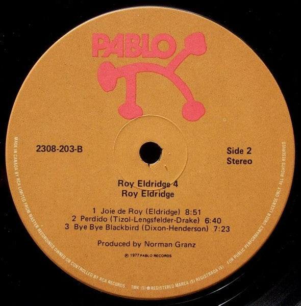 Roy Eldridge 4 : Montreux '77 (LP, Album)