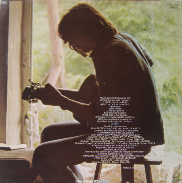 Yves Duteil : Yves Duteil (LP, Album, RE)