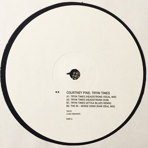 Courtney Pine : Tryin Times (12", Promo)