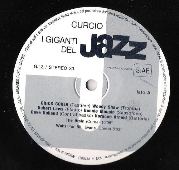 Chick Corea, Dave Holland, Hubert Laws, Woody Shaw : I Giganti Del Jazz Vol. 3 (LP, Comp)