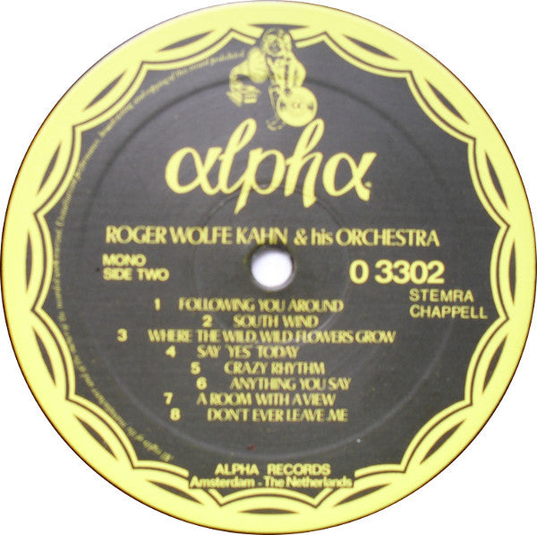 Roger Wolfe Kahn And His Orchestra : 16 Original 1925-'29 Recordings (LP, Comp)