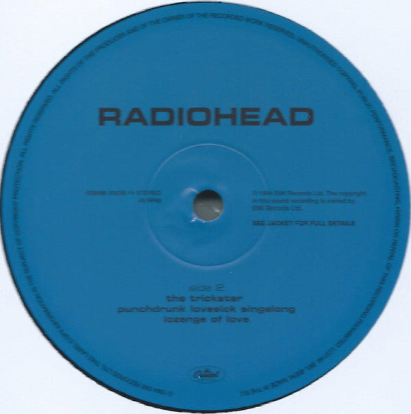 Radiohead : My Iron Lung (12", EP, Ltd, RE, 180)