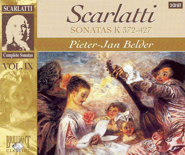 Domenico Scarlatti, Pieter-Jan Belder : Sonatas K 372 - 427 (3xCD, Album)