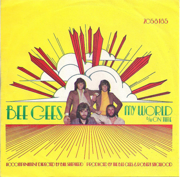 Bee Gees : My World (7", Single)