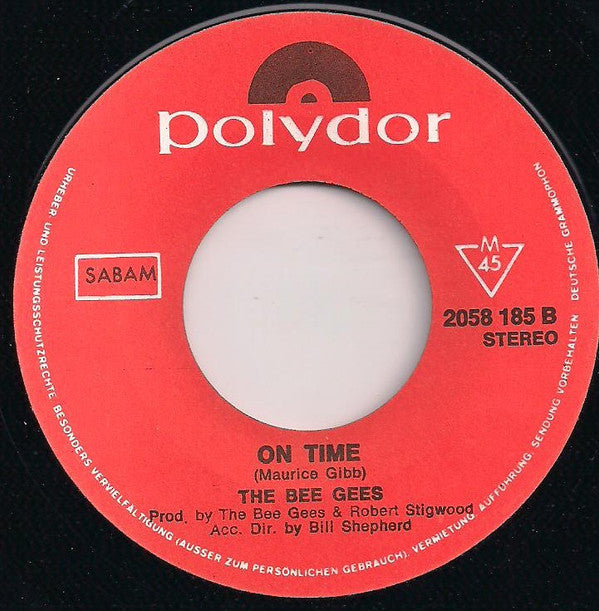 Bee Gees : My World (7", Single)