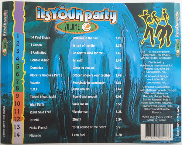 Various : Its Your Party - Volume 2 (CD, Comp)