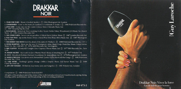 Various : Drakkar Noir: Vivez La Force (CD, Comp, Promo)