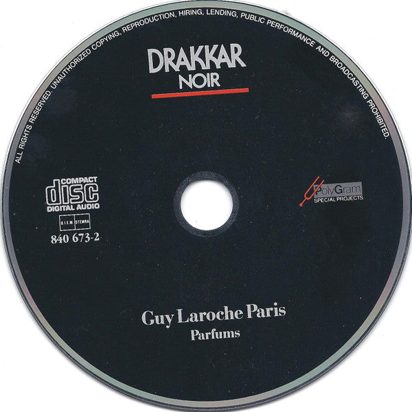 Various : Drakkar Noir: Vivez La Force (CD, Comp, Promo)
