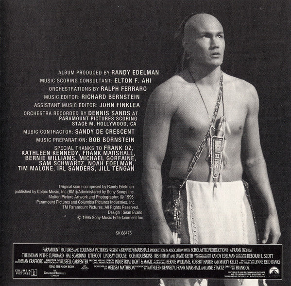 Randy Edelman : The Indian In The Cupboard (Original Motion Picture Soundtrack) (CD, Album)